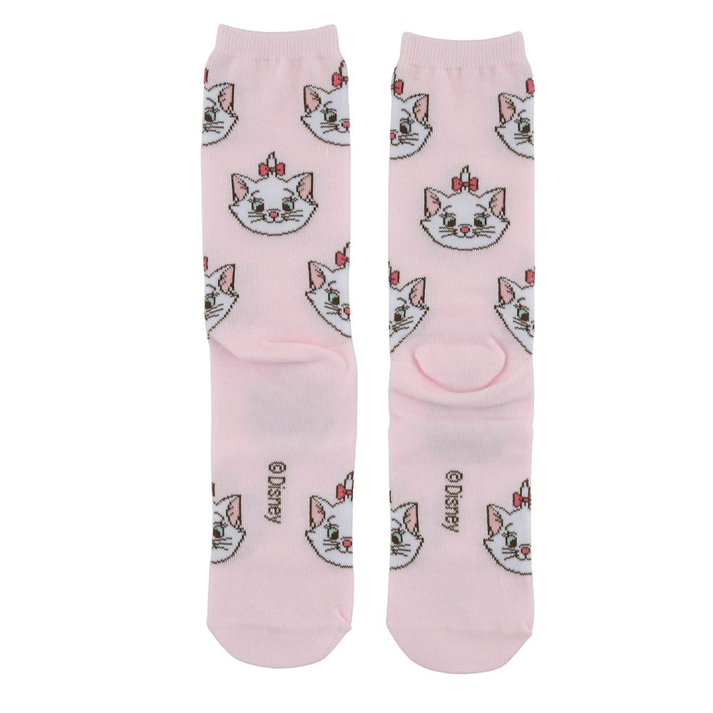マリー おしゃれキャット 靴下 フェイス ピンク 23～25