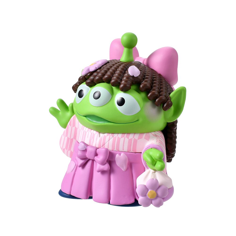 リトル・グリーン・メン／エイリアン マスコット 袴 ピンク Sakura Figure