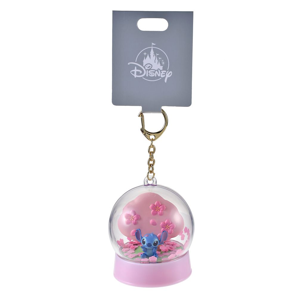 スティッチ＆スクランプ キーホルダー・キーチェーン 桜 ジオラマ Key chain Fes