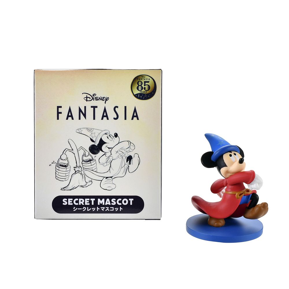 ミッキー、イェン・シッド、ホウキ シークレットフィギュア Disney FANTASIA 85TH