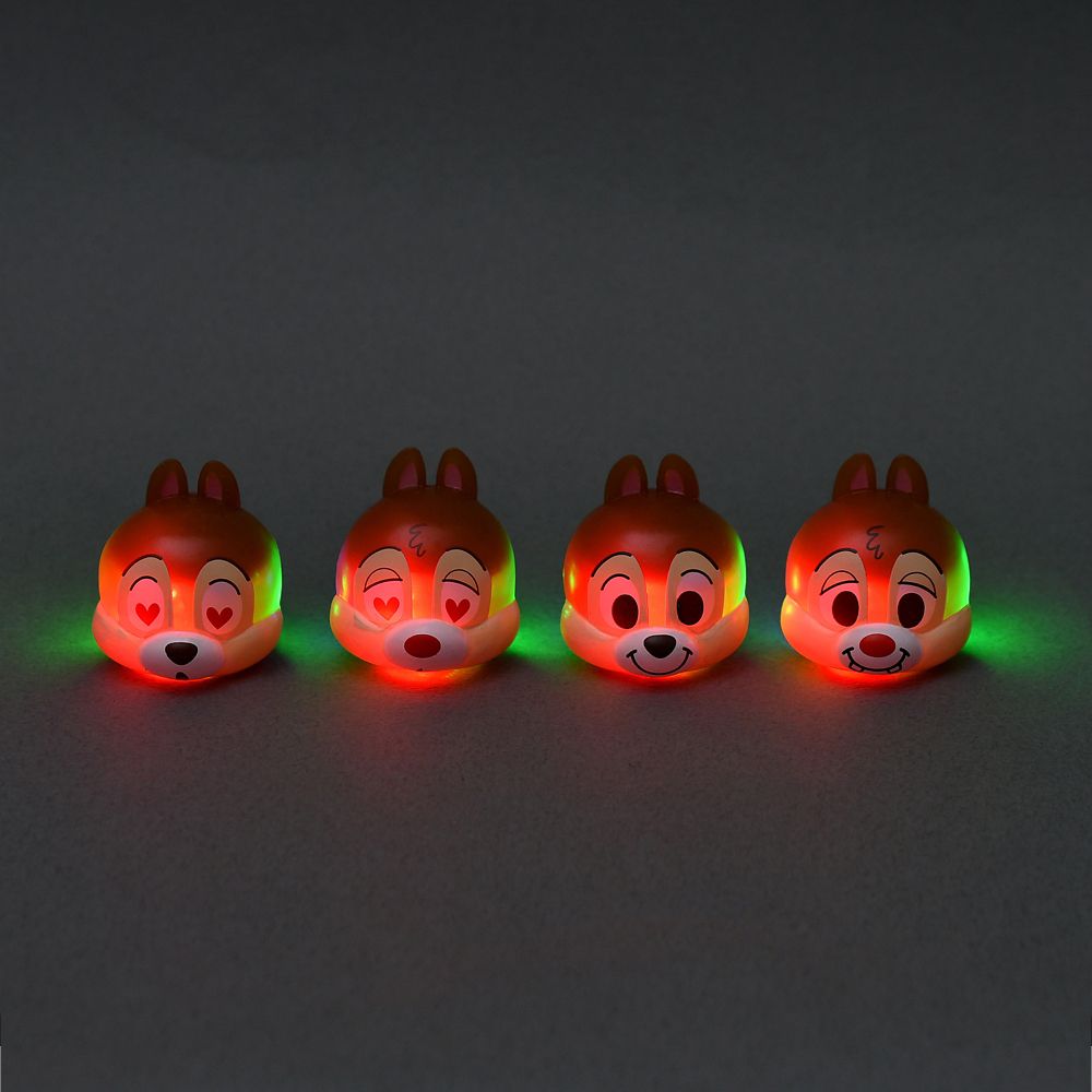 チップ＆デール シークレットバスボール マスコット入り ライトアップ