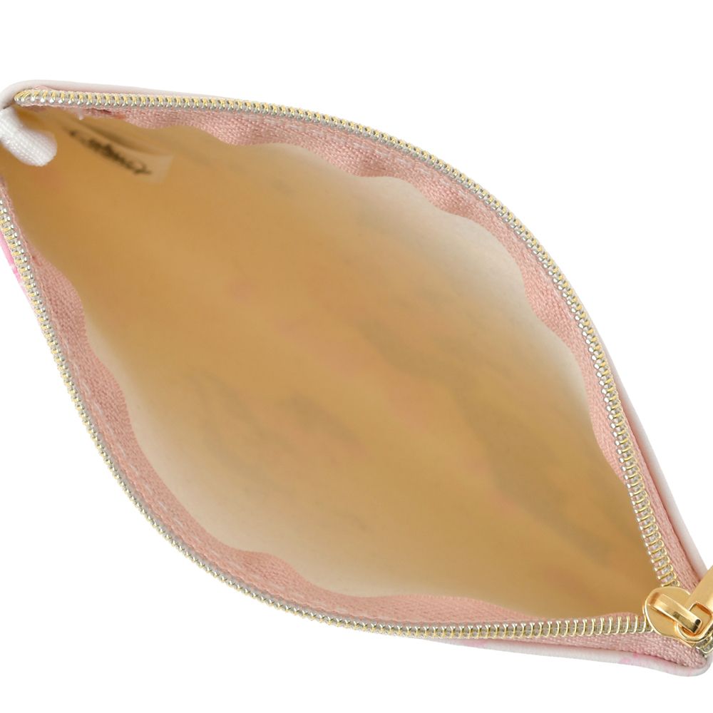 ミニー＆フィガロ ポーチ(S) フラット さくら ウォーターカラー