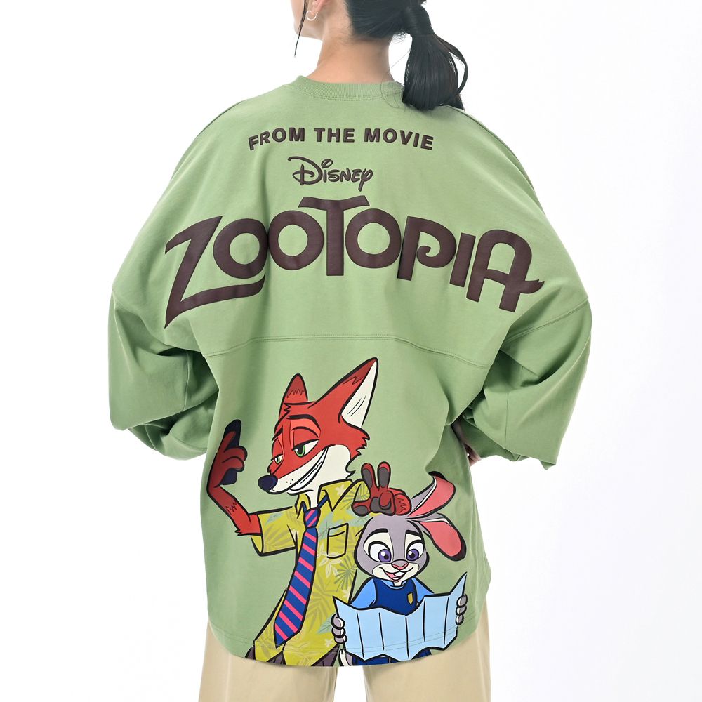 【Spirit Jersey】ジュディ・ホップス＆ニック・ワイルド 長袖Tシャツ ZOOTOPIA FASHION