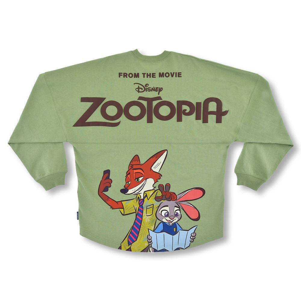 【Spirit Jersey】ジュディ・ホップス＆ニック・ワイルド 長袖Tシャツ ZOOTOPIA FASHION