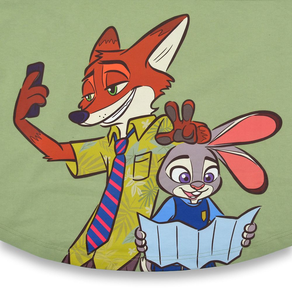 【Spirit Jersey】ジュディ・ホップス＆ニック・ワイルド 長袖Tシャツ ZOOTOPIA FASHION