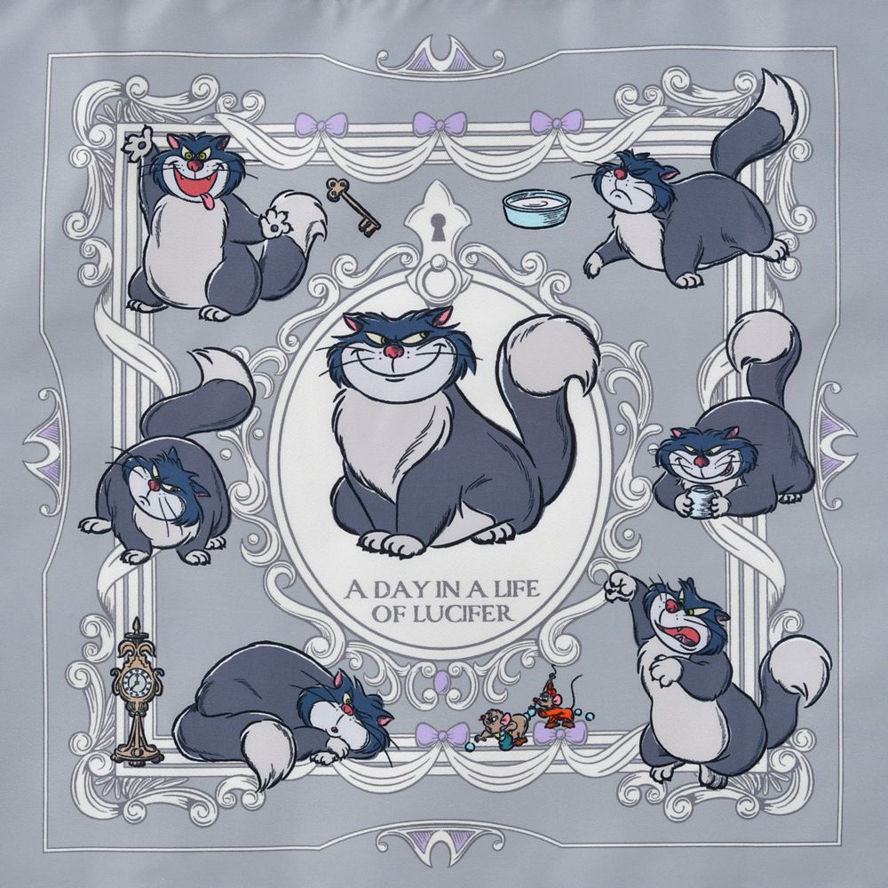 ルシファー、ジャック＆ガス ショッピングバッグ・エコバッグ ポーチ入り DISNEY CAT DAY 2026