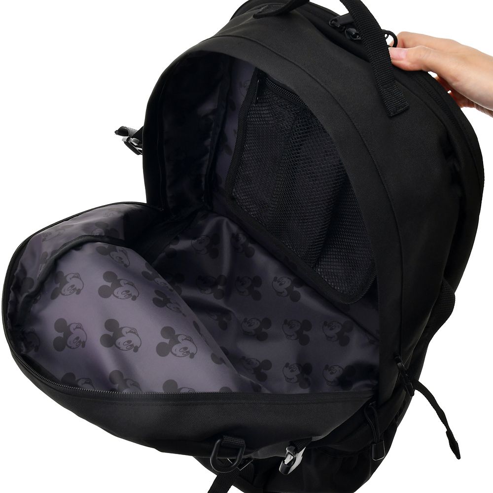 【MILKFED.】ミッキー リュックサック・バックパック 32L チャーム・ポーチ・カラビナ付き