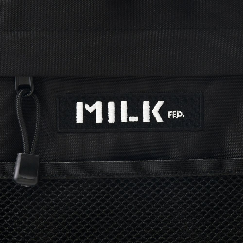 【MILKFED.】ミッキー リュックサック・バックパック 32L チャーム・ポーチ・カラビナ付き