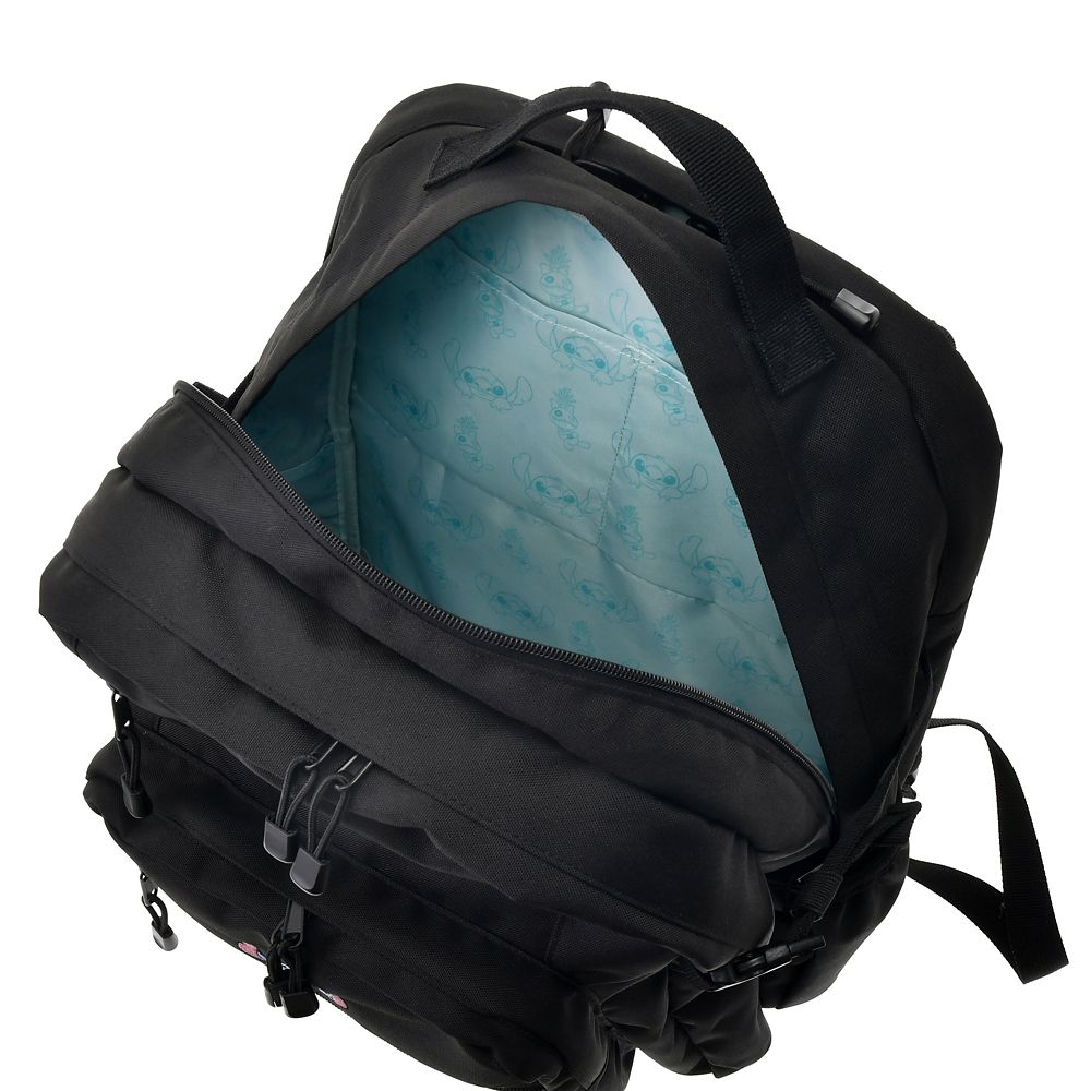 【MILKFED.】スティッチ＆スクランプ リュックサック・バックパック 23L チャーム・ポーチ・カラビナ付き