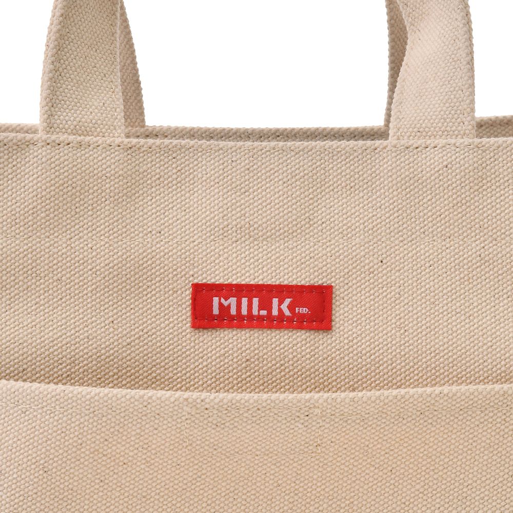 【MILKFED.】ミッキー＆ミニー トートバッグ 2WAY チャーム・ポーチ付き