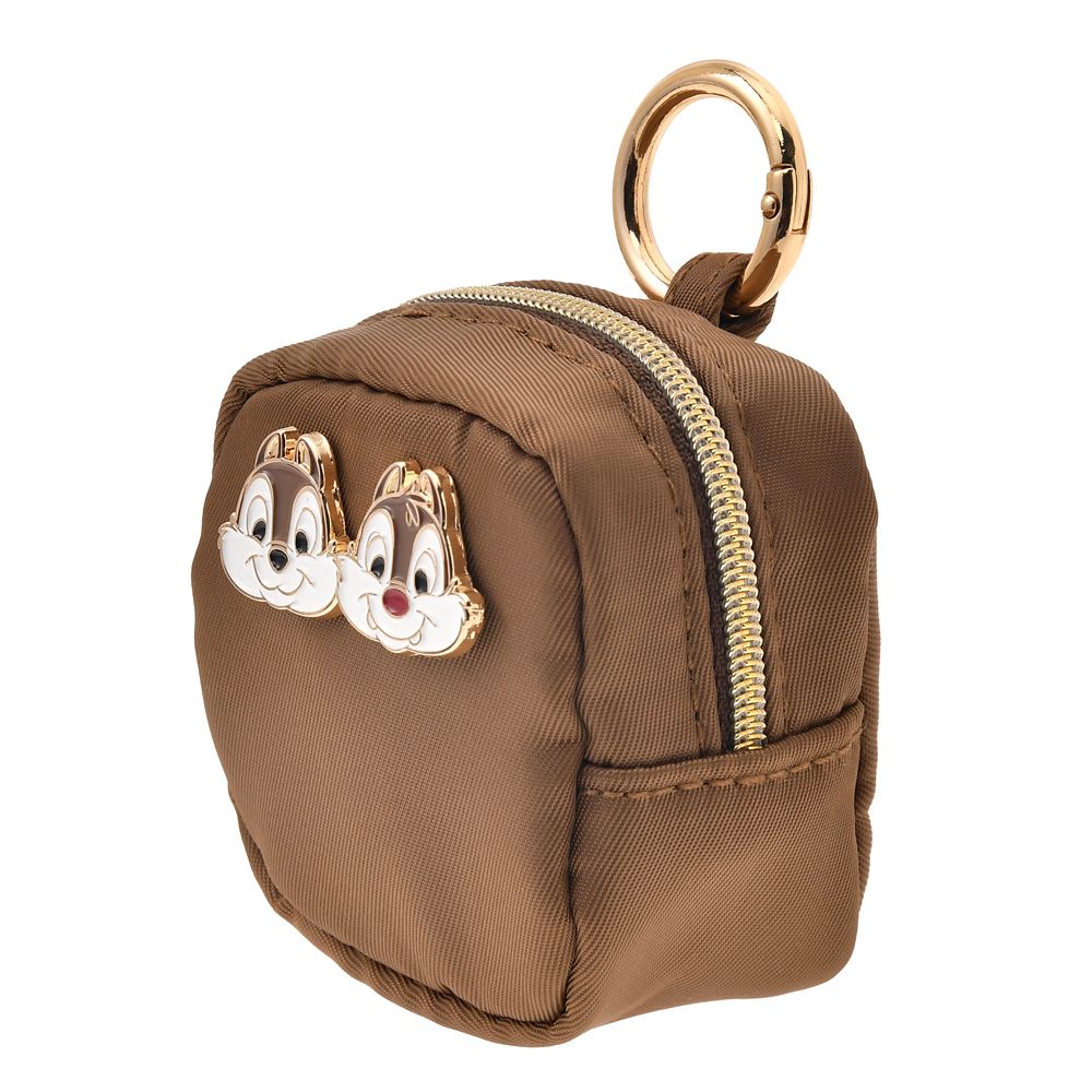 チップ＆デール ポーチ(S) スクエア カラビナ付き