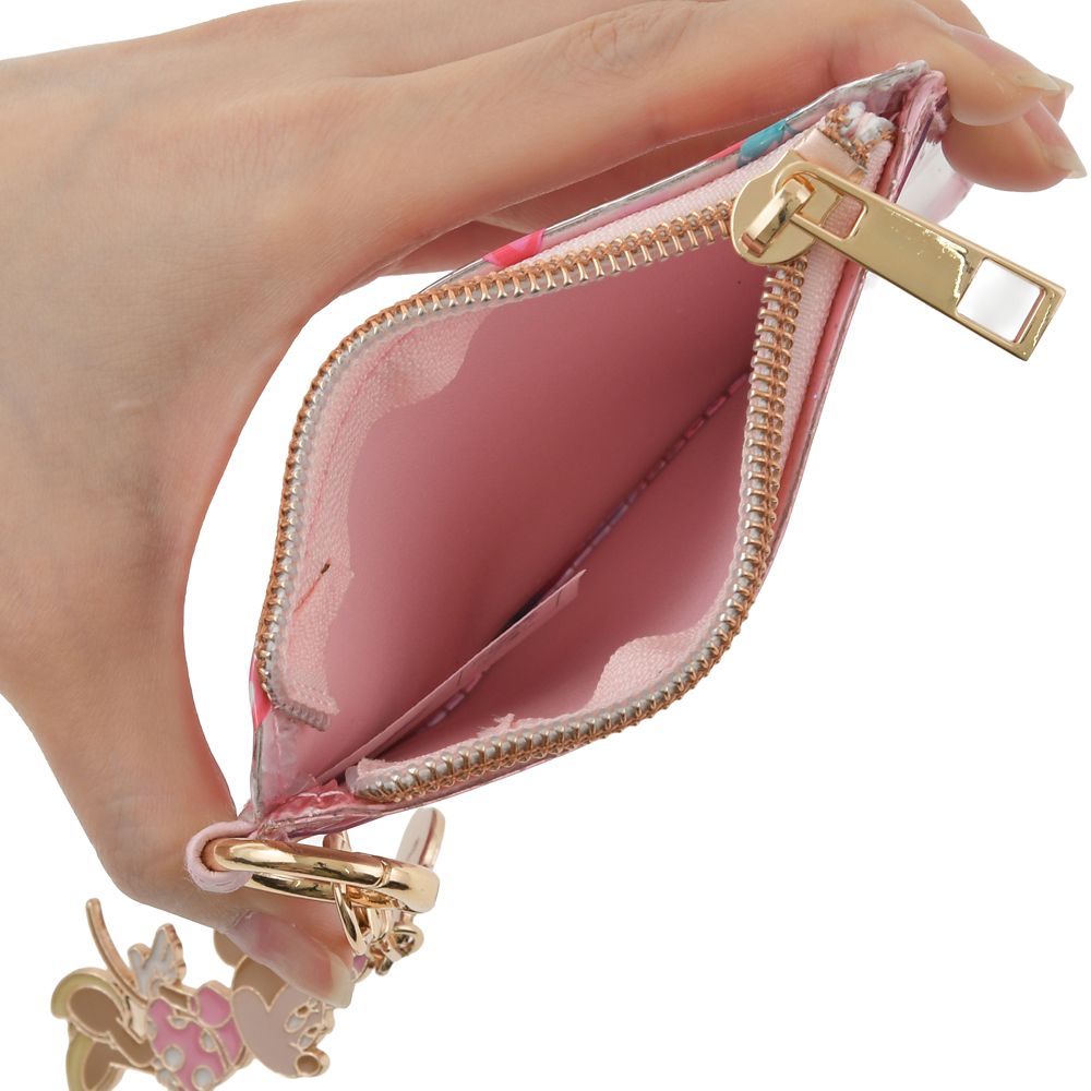 ミニー 定期入れ・パスケース チャーム付き GLOSSY FRUITS