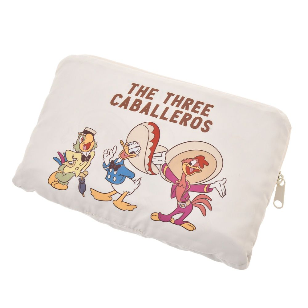 ドナルド、ホセ・キャリオカ、パンチート トートバッグ 折りたたみ式 2WAY ポケッタブル TRAVEL WITH AMIGOS