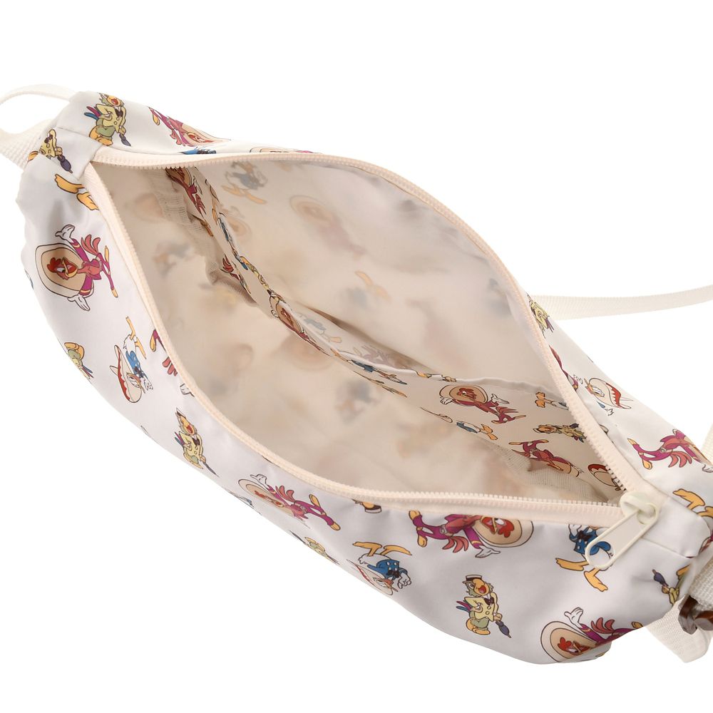ドナルド、ホセ・キャリオカ、パンチート ショルダーバッグ ポーチ入り ポケッタブル TRAVEL WITH AMIGOS