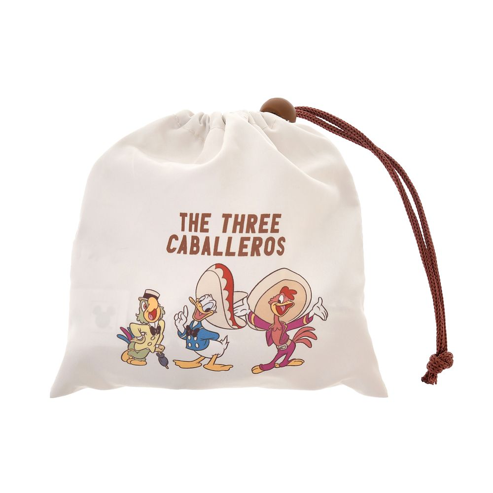 ドナルド、ホセ・キャリオカ、パンチート ショルダーバッグ ポーチ入り ポケッタブル TRAVEL WITH AMIGOS