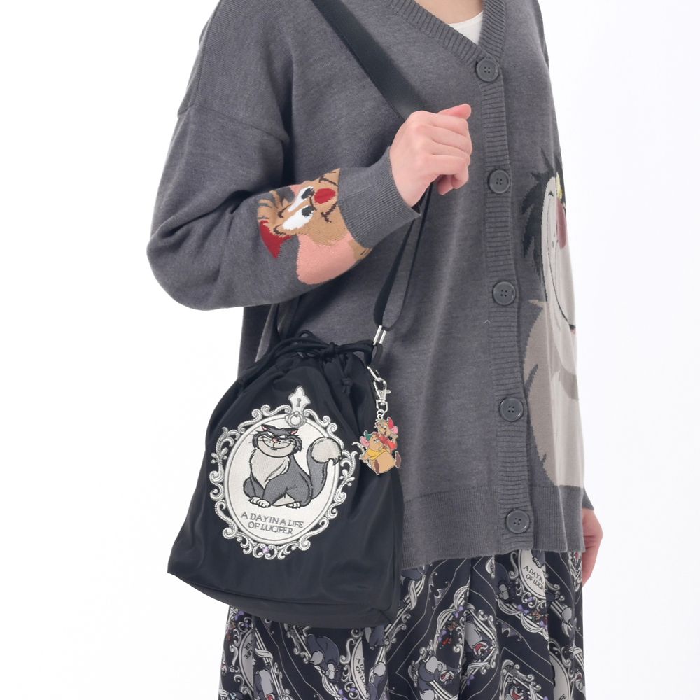 ルシファー、ジャック＆ガス ショルダーバッグ チャーム付き DISNEY CAT DAY 2026