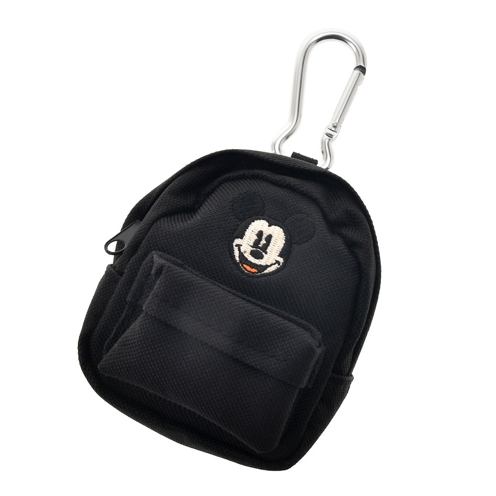 ミッキー リュックサック・バックパック 21L ポーチ付き ロゴ刺しゅう Life Partner Bag