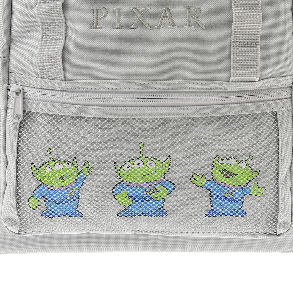 リトル・グリーン・メン／エイリアン リュックサック・バックパック 21L ポーチ付き ロゴ刺しゅう Life Partner Bag