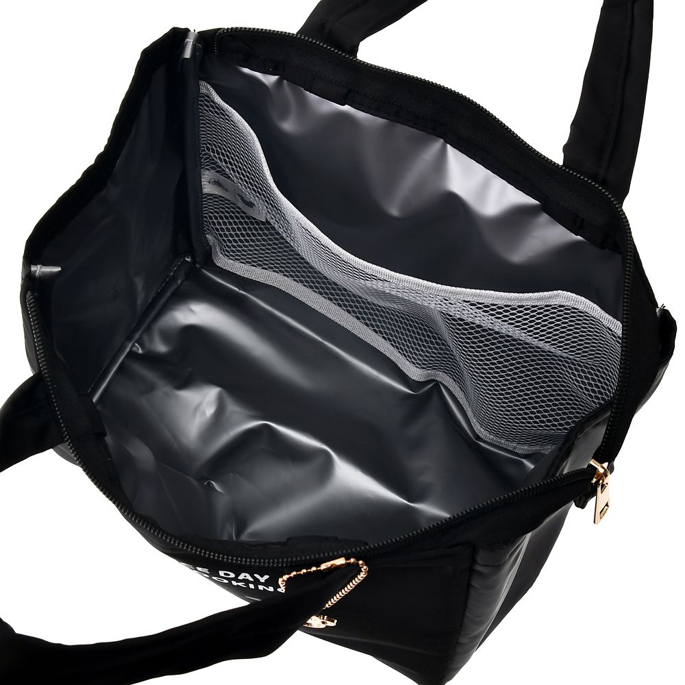 ミッキー＆プルート 保冷バッグ チャーム付き ロゴ クッキング デイリーライフ Cool Tote