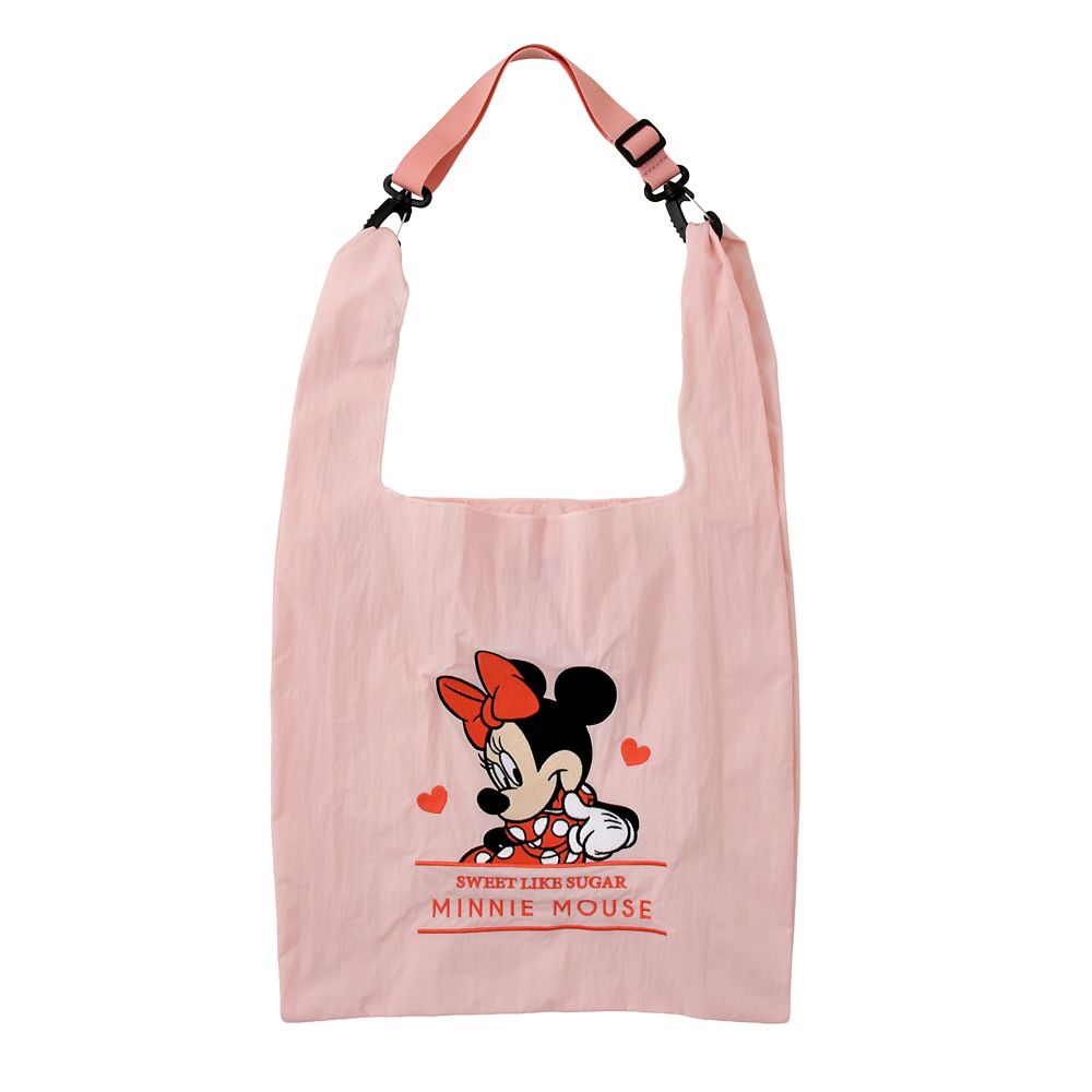 ミニー トートバッグ 折りたたみ式 2WAY Embroidery Bag