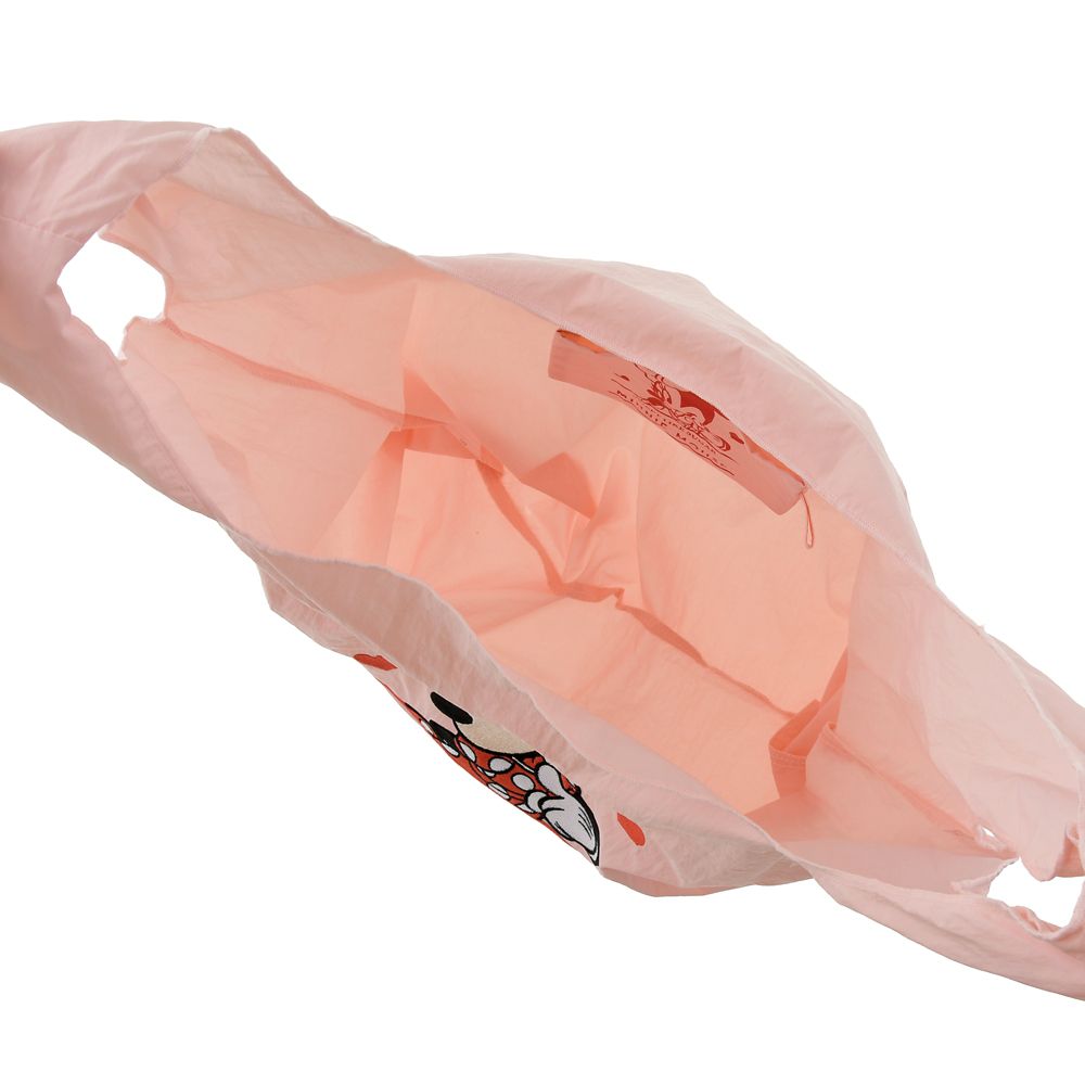 ミニー トートバッグ 折りたたみ式 2WAY Embroidery Bag