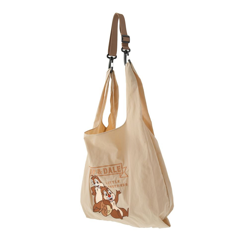 チップ＆デール トートバッグ 折りたたみ式 2WAY Embroidery Bag