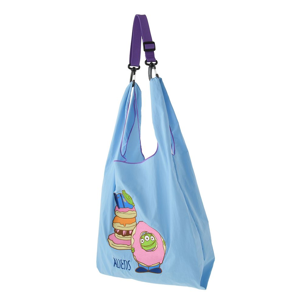 リトル・グリーン・メン／エイリアン トートバッグ 折りたたみ式 2WAY Embroidery Bag