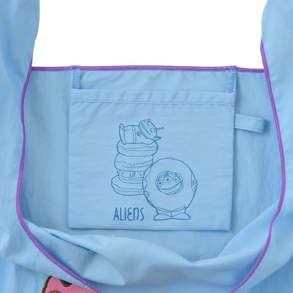 リトル・グリーン・メン／エイリアン トートバッグ 折りたたみ式 2WAY Embroidery Bag