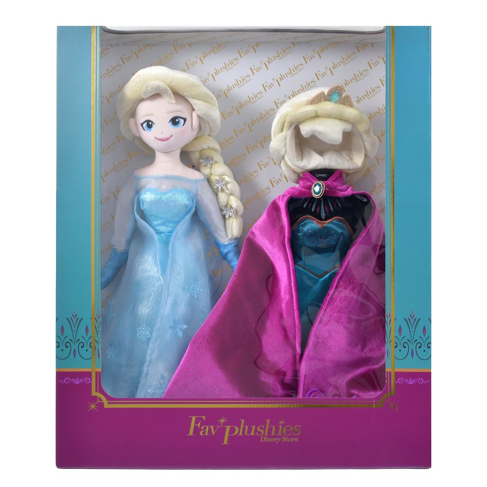 エルサ ぬいぐるみ・コスチューム セット アナと雪の女王 Fav'plushies