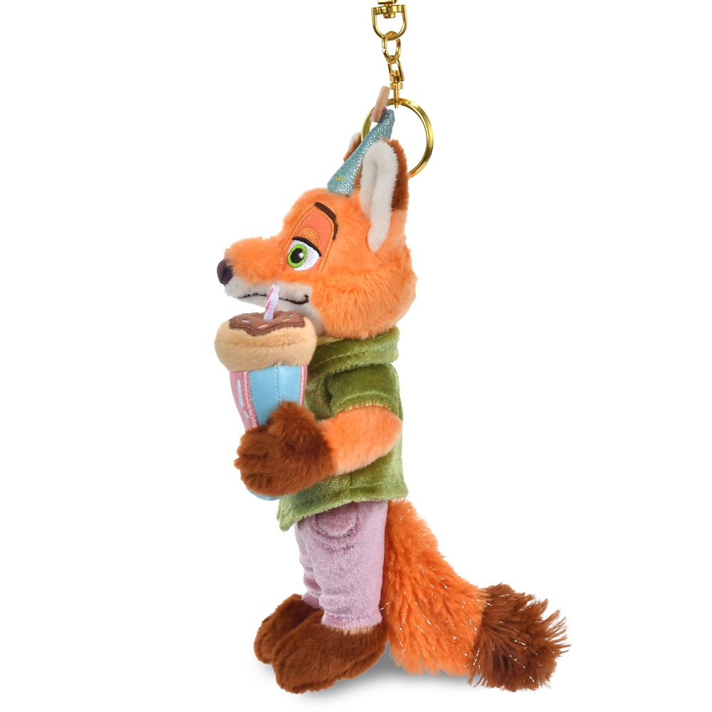 ニック・ワイルド ぬいぐるみキーホルダー・キーチェーン 10TH Anniversary Collection from the Disney movie Zootopia