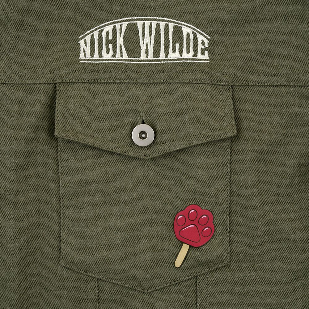 ニック・ワイルド ブルゾン グリーン ZOOTOPIA FASHION