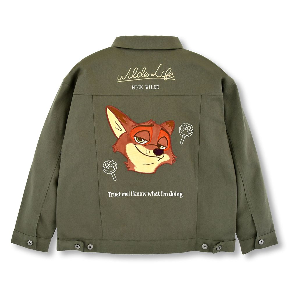 ニック・ワイルド ブルゾン グリーン ZOOTOPIA FASHION