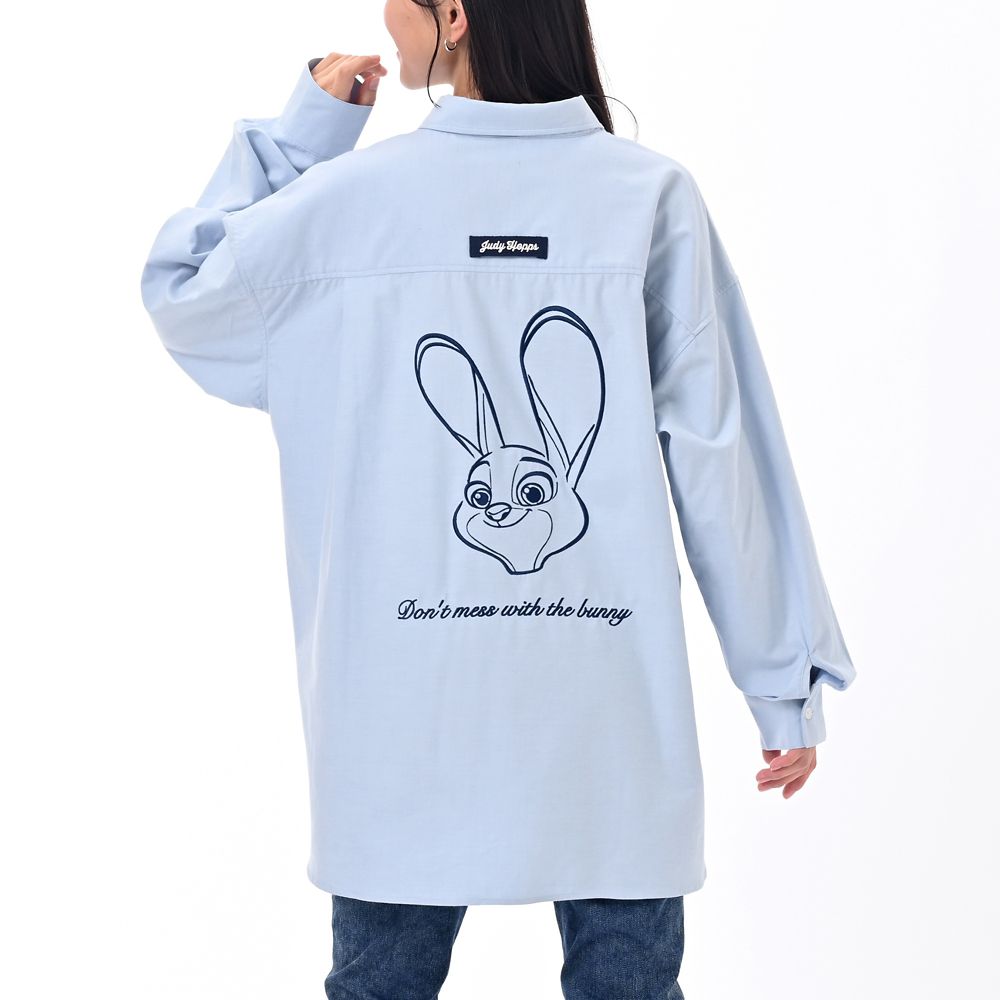 ジュディ・ホップス 長袖シャツ・ベスト ニット セット ブルー ZOOTOPIA FASHION