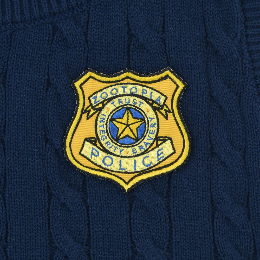 ジュディ・ホップス 長袖シャツ・ベスト ニット セット ブルー ZOOTOPIA FASHION