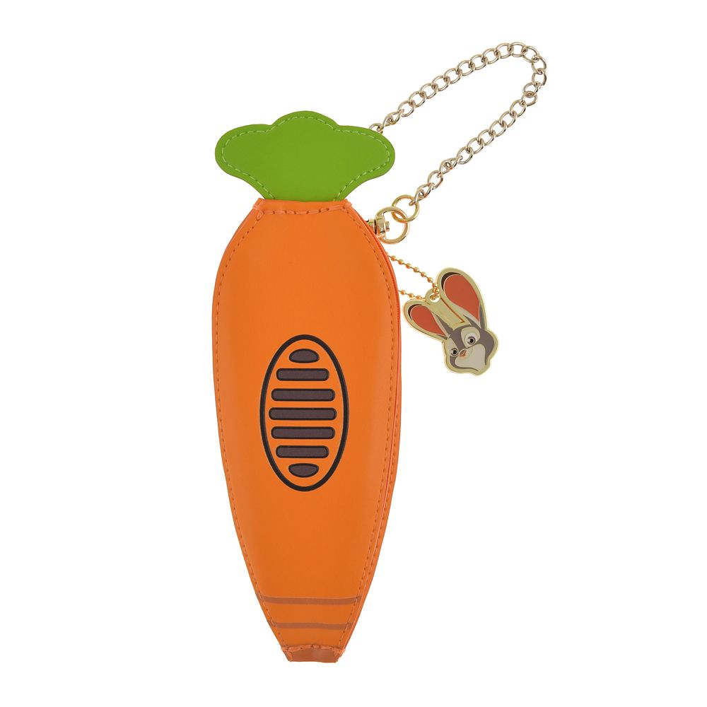 ジュディ・ホップス ポーチ チェーン・チャーム付き ニンジン型レコーダーペン ZOOTOPIA FASHION
