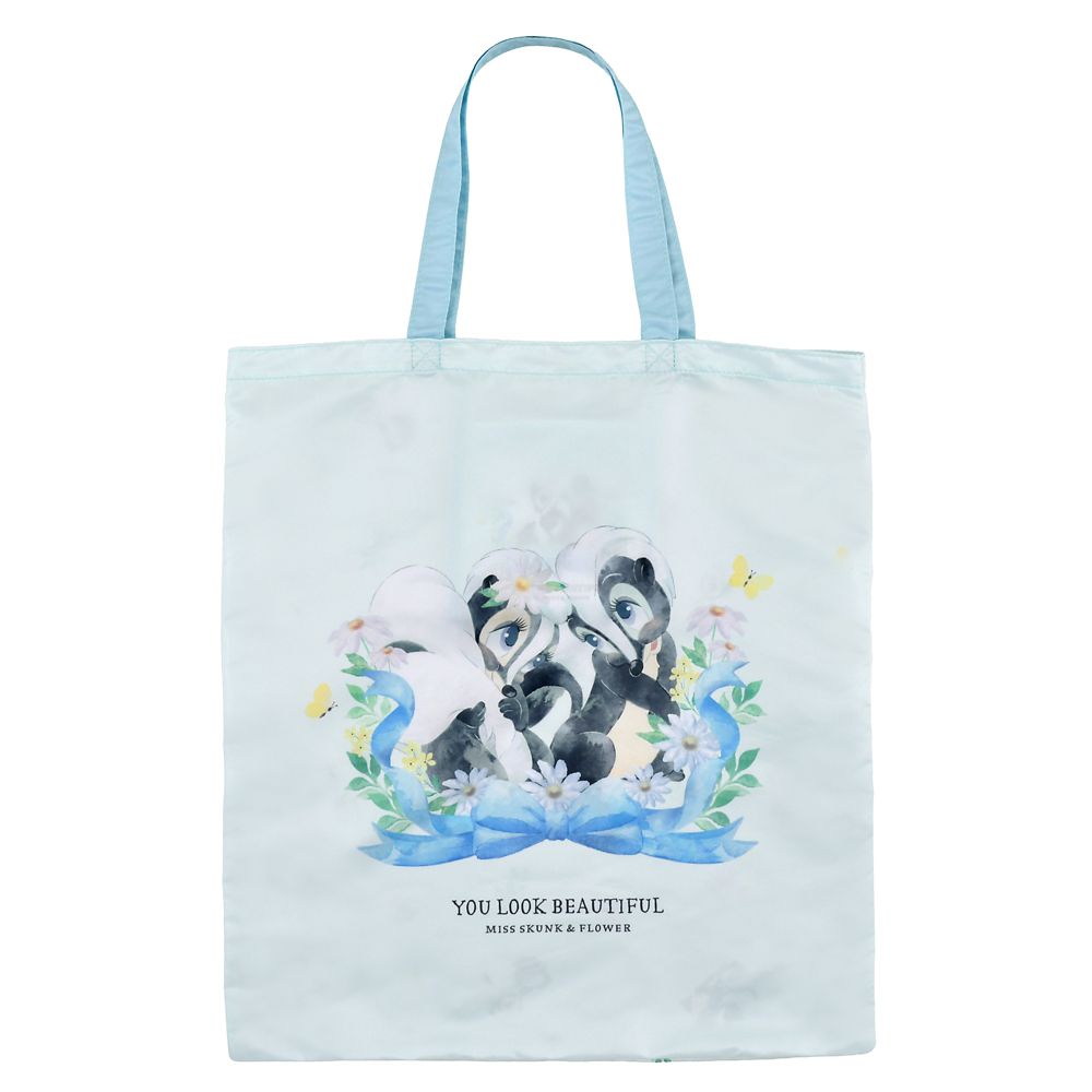 ミス・スカンク＆フラワー ショッピングバッグ・エコバッグ DISNEY SPRING ROMANCE