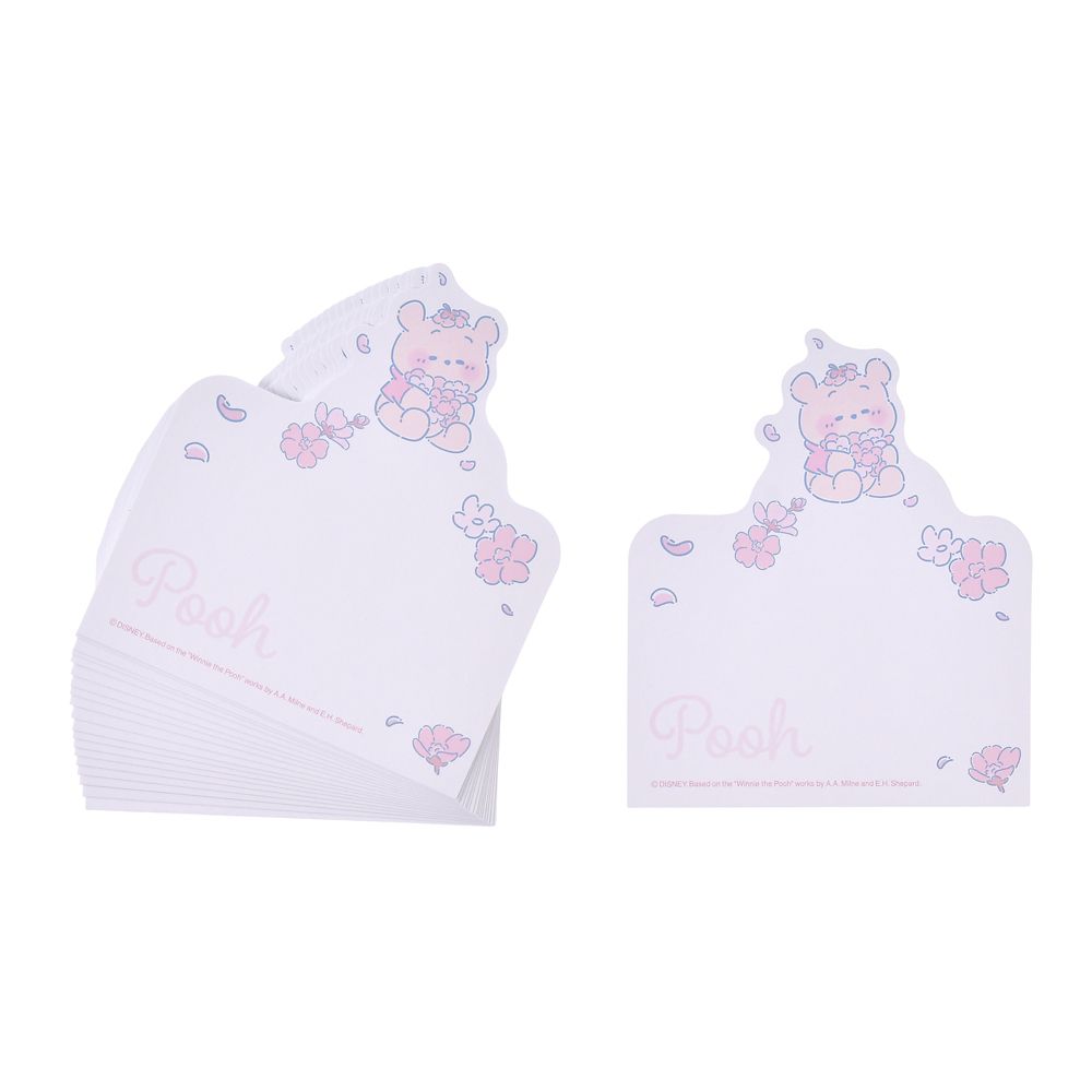 プーさん＆ピグレット メモ セット スタンド付き DISNEY SAKURA COLLECTION 2026