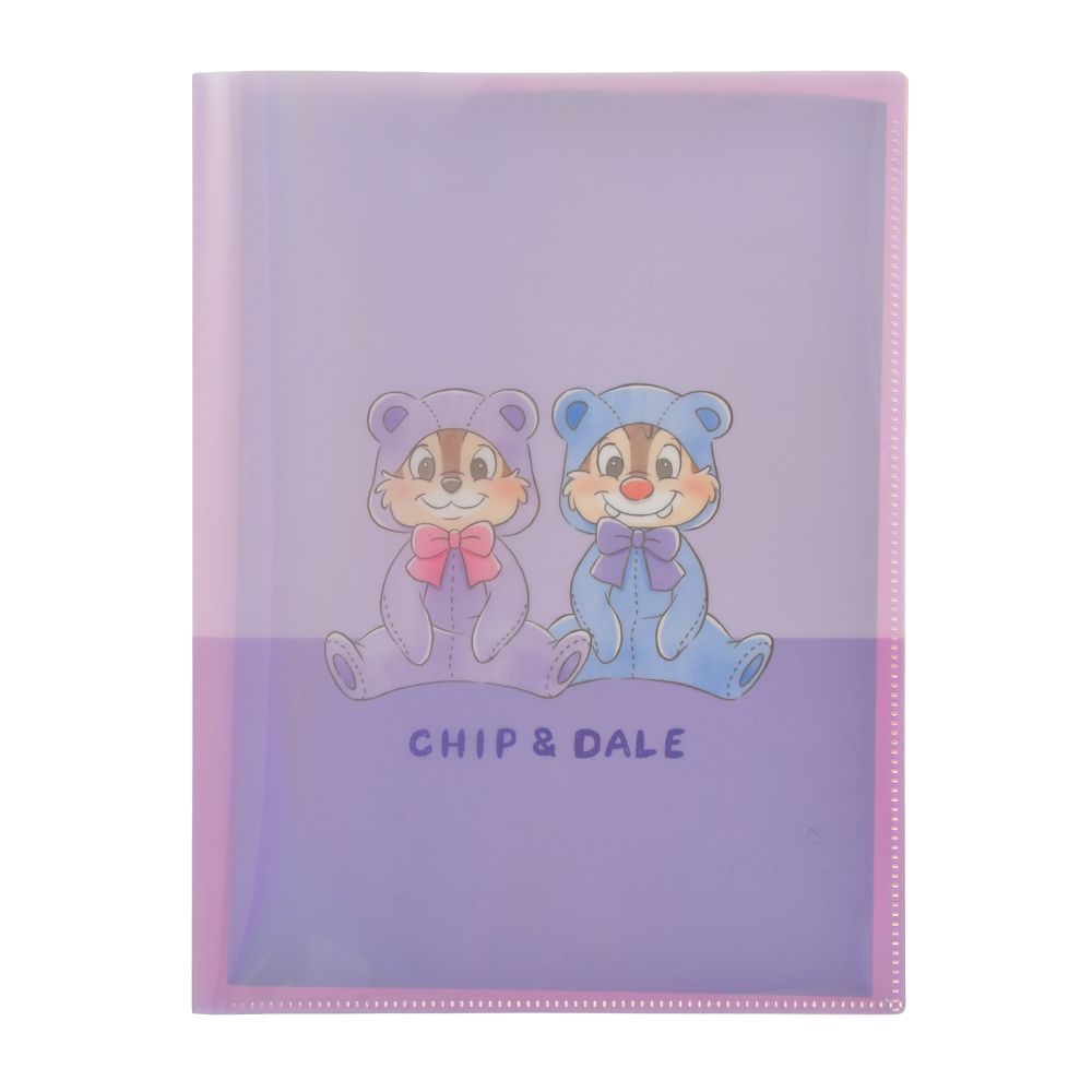 チップ＆デール、クラリス クリアファイル 2ポケット ホログラム Chip &lsquo;n&rsquo; Dale COLLECTION