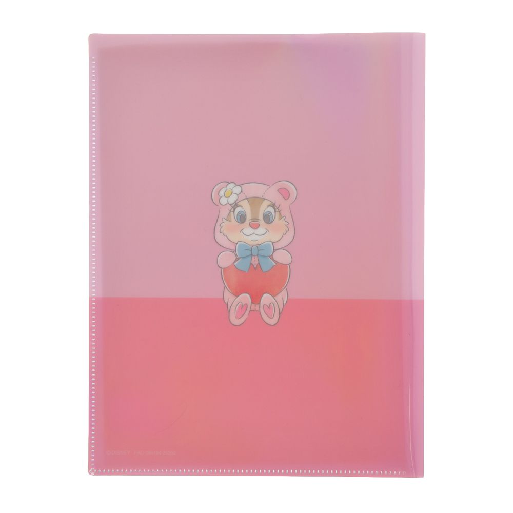 チップ＆デール、クラリス クリアファイル 2ポケット ホログラム Chip &lsquo;n&rsquo; Dale COLLECTION