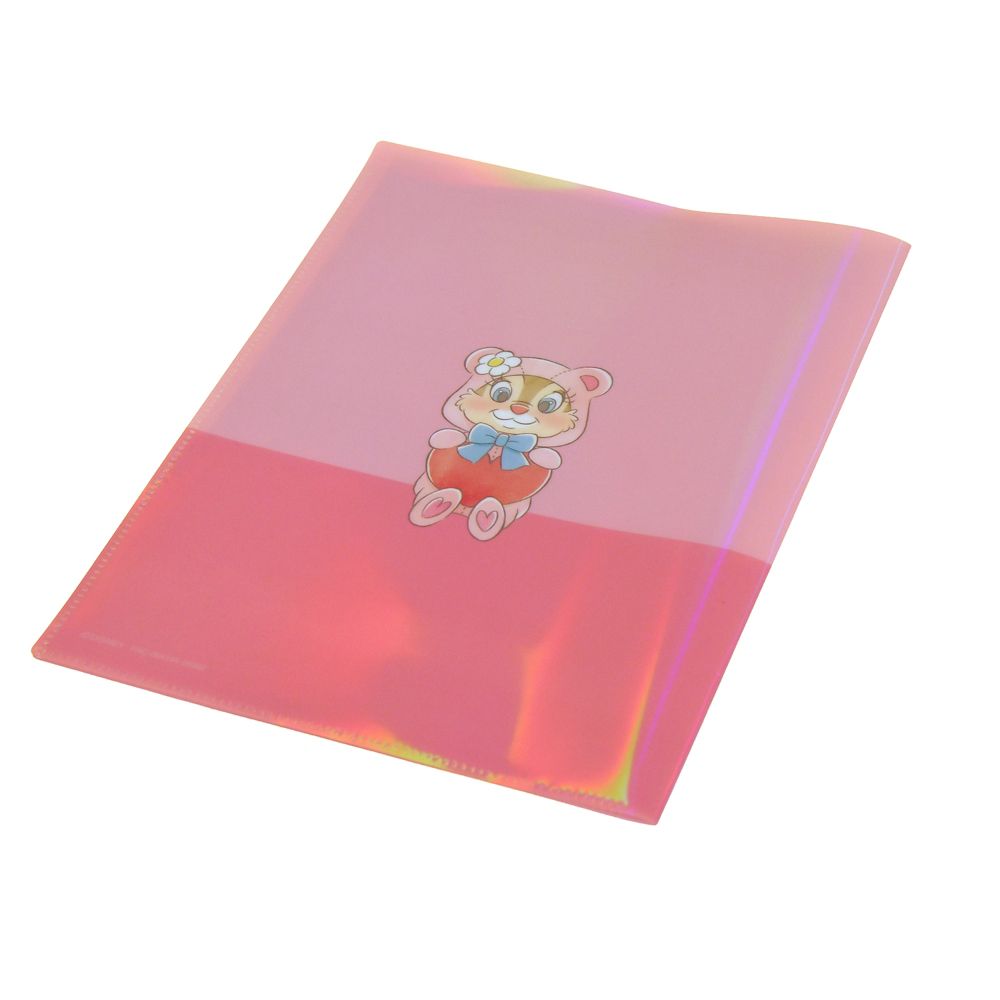 チップ＆デール、クラリス クリアファイル 2ポケット ホログラム Chip &lsquo;n&rsquo; Dale COLLECTION