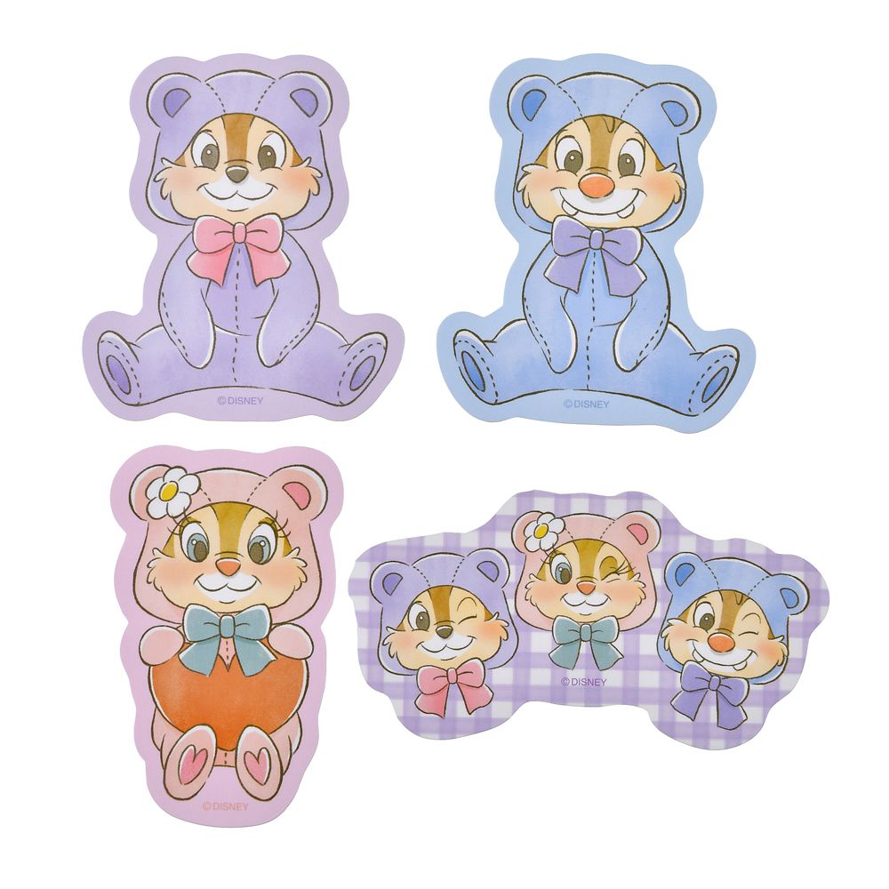 チップ＆デール、クラリス シール・ステッカー ダイカット Sticker Collection Chip &lsquo;n&rsquo; Dale COLLECTION
