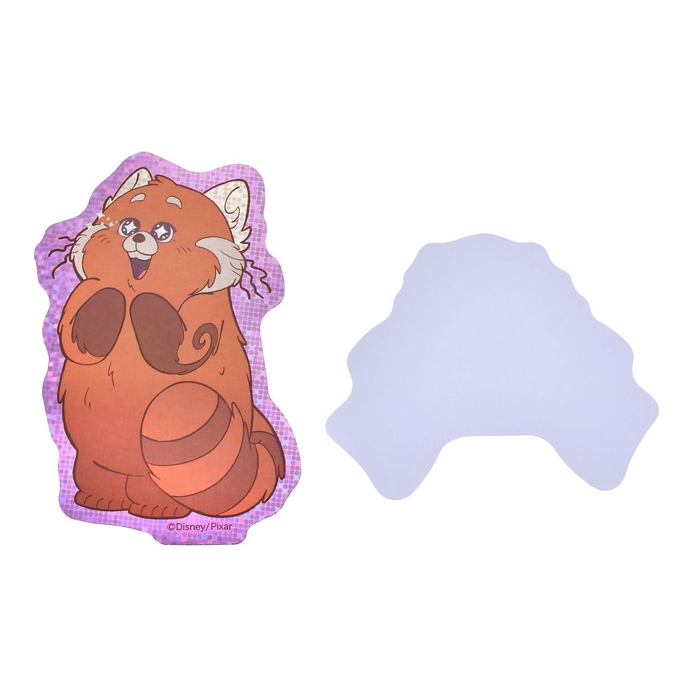 スティッチ、マイク、レッサーパンダ メイ シール・ステッカー ダイカット ホログラム うるうるアイ Sticker Collection