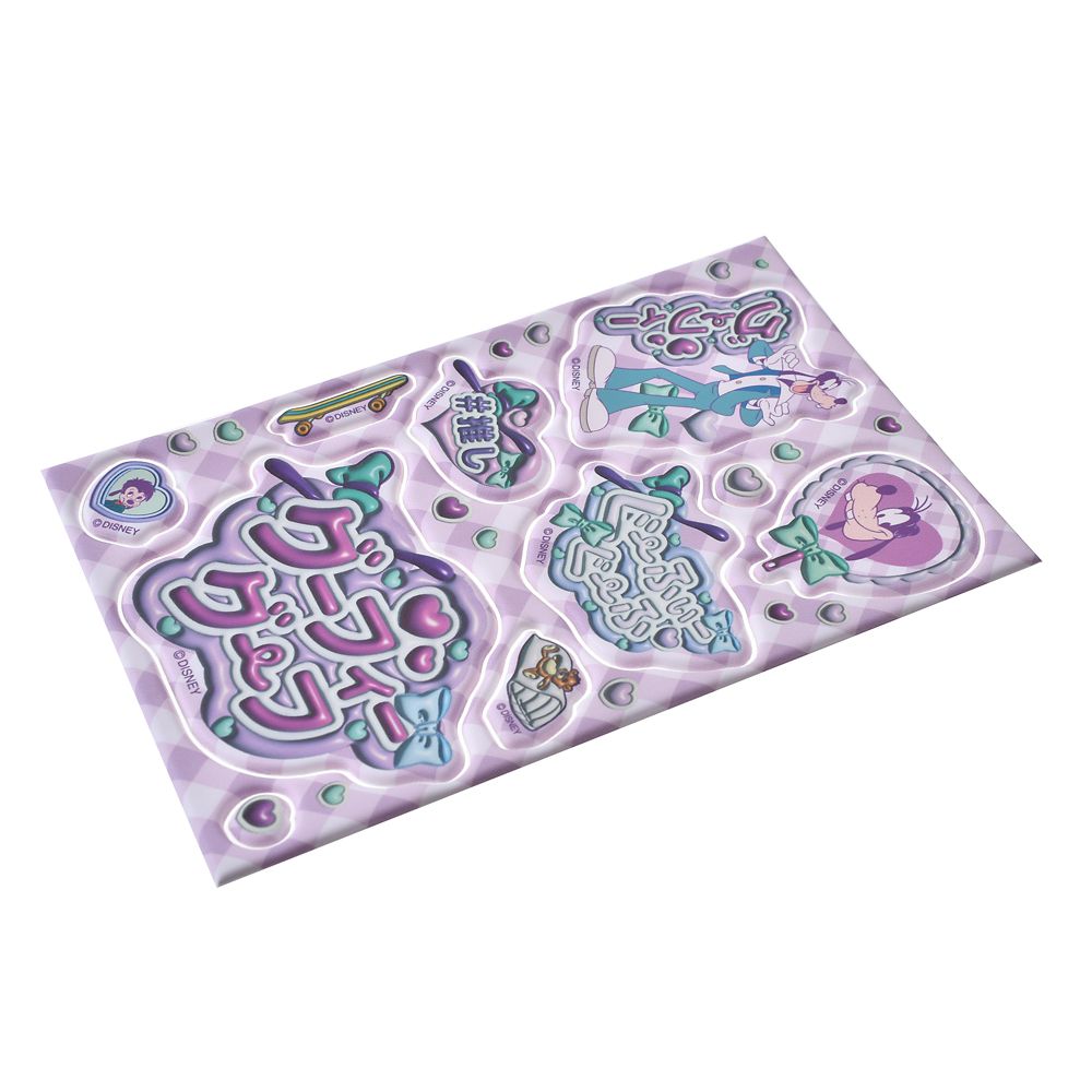 グーフィー シール・ステッカー 推し文字 ぷっくり Sticker Collection