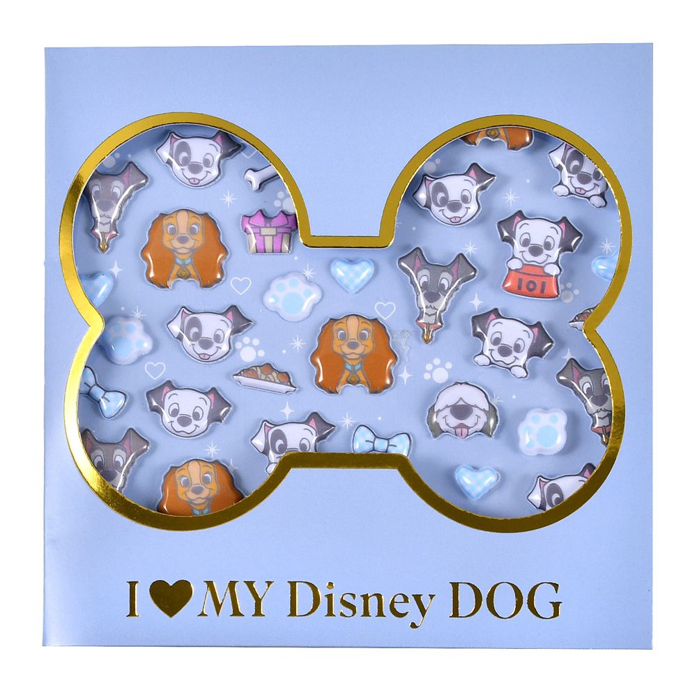 わんわん物語、リトル・マーメイド、101匹わんちゃん シール・ステッカー ダイカット プチ Sticker Collection