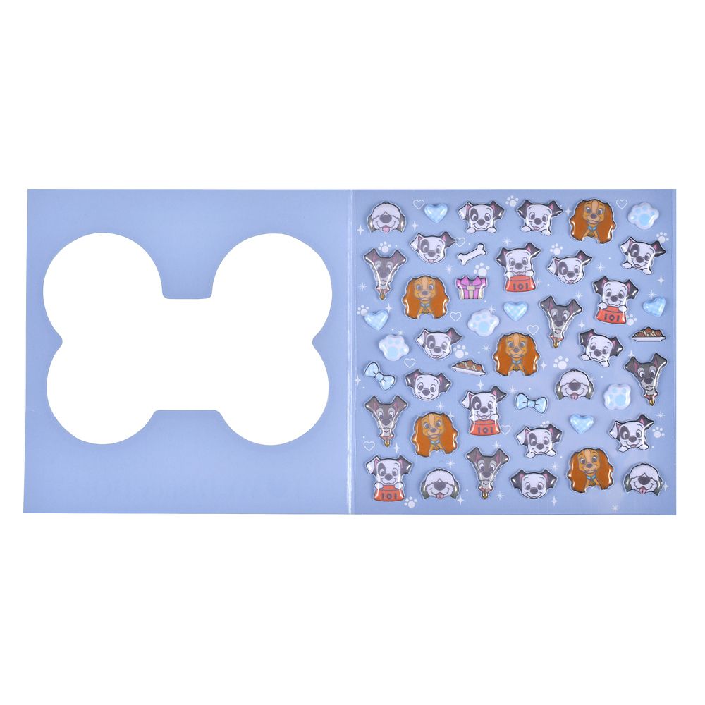 わんわん物語、リトル・マーメイド、101匹わんちゃん シール・ステッカー ダイカット プチ Sticker Collection