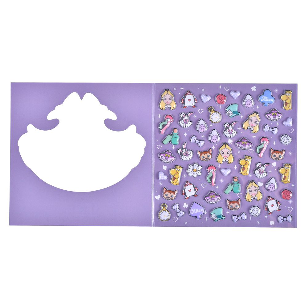 ふしぎの国のアリス シール・ステッカー ダイカット プチ Sticker Collection