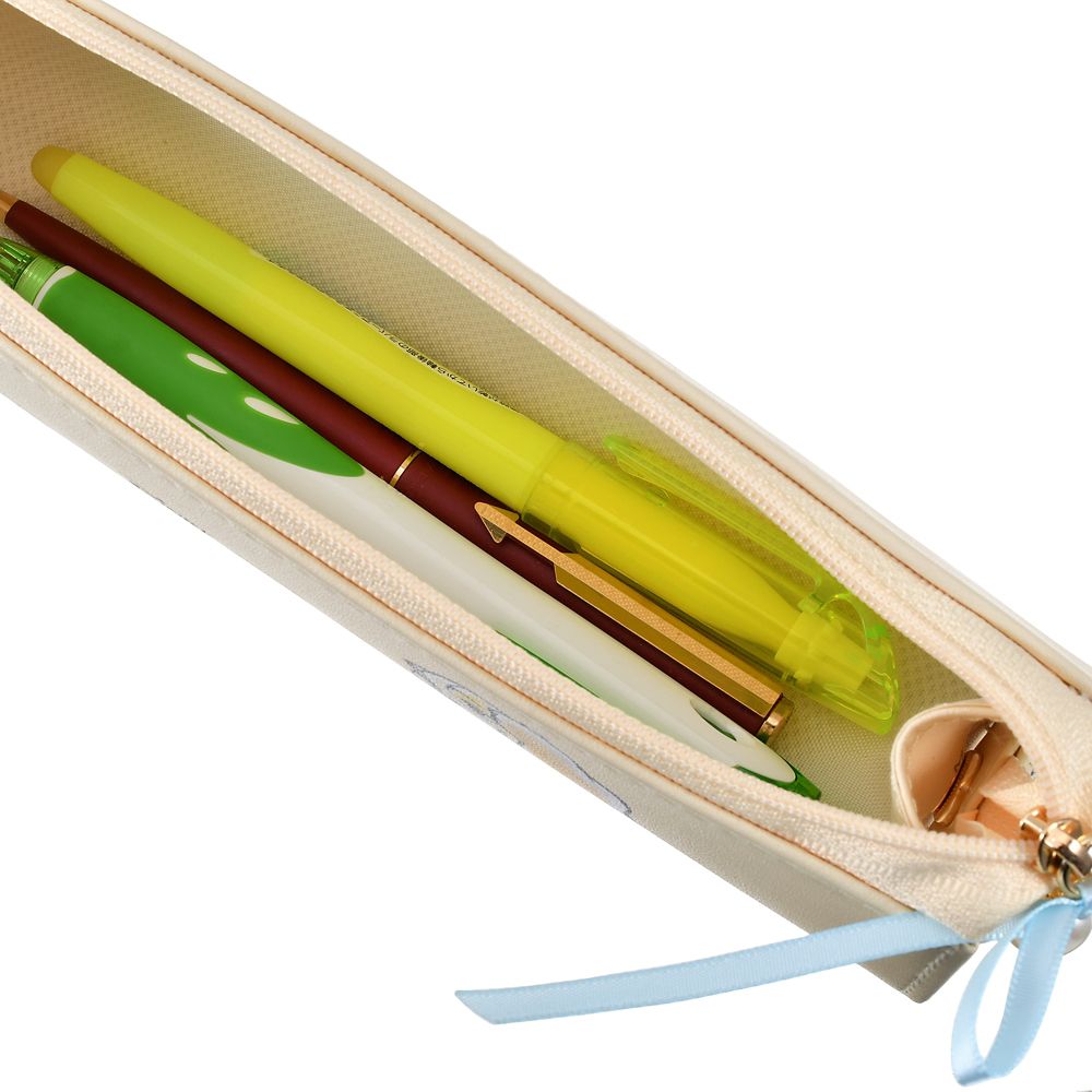 レディ 筆箱・ペンケース リボン＆パール