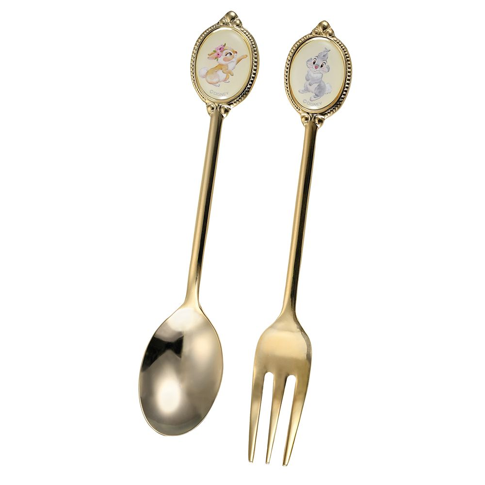 ミス・バニー＆とんすけ スプーン・フォーク セット DISNEY SPRING ROMANCE