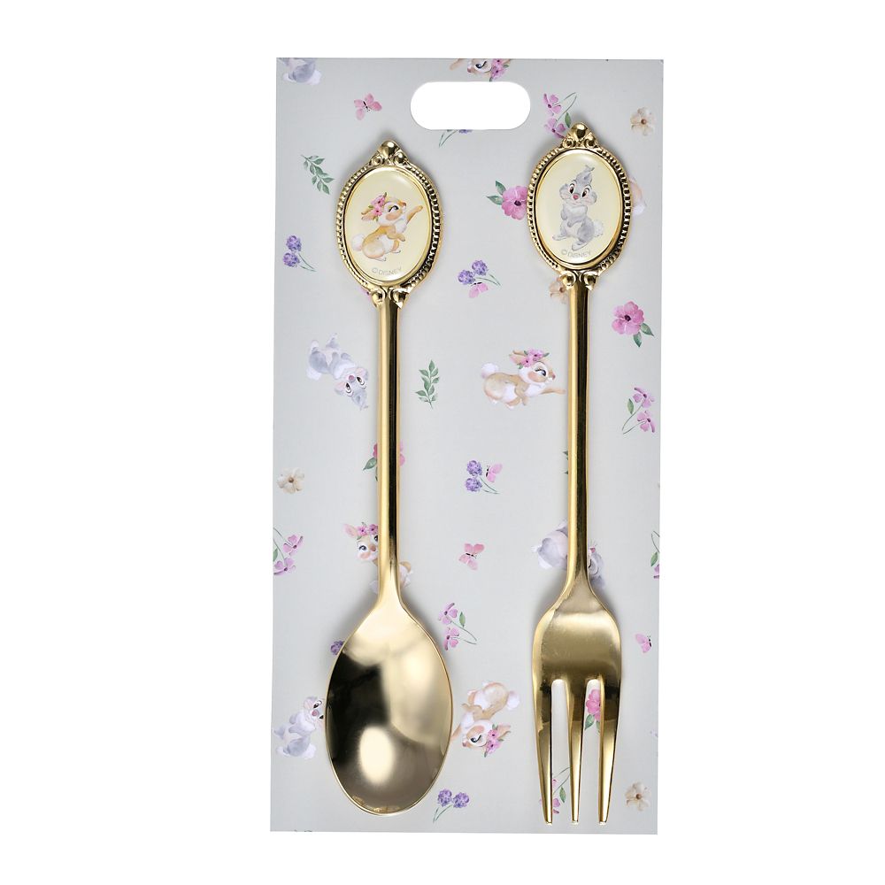 ミス・バニー＆とんすけ スプーン・フォーク セット DISNEY SPRING ROMANCE