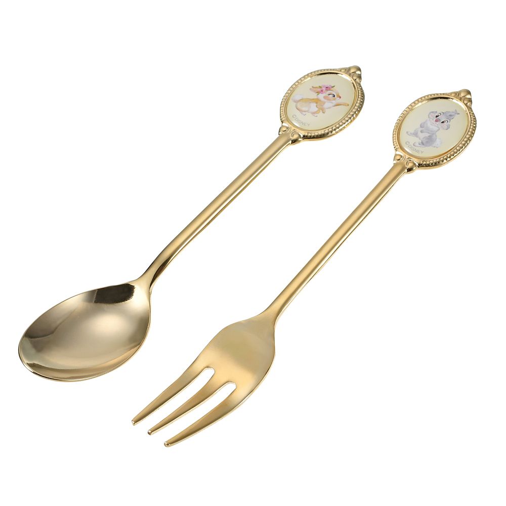ミス・バニー＆とんすけ スプーン・フォーク セット DISNEY SPRING ROMANCE